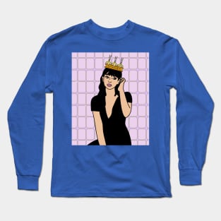 Styling Queen Hair Stylist Beautician Long Sleeve T-Shirt